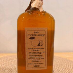 Syrop cytrynowo - miodowy
